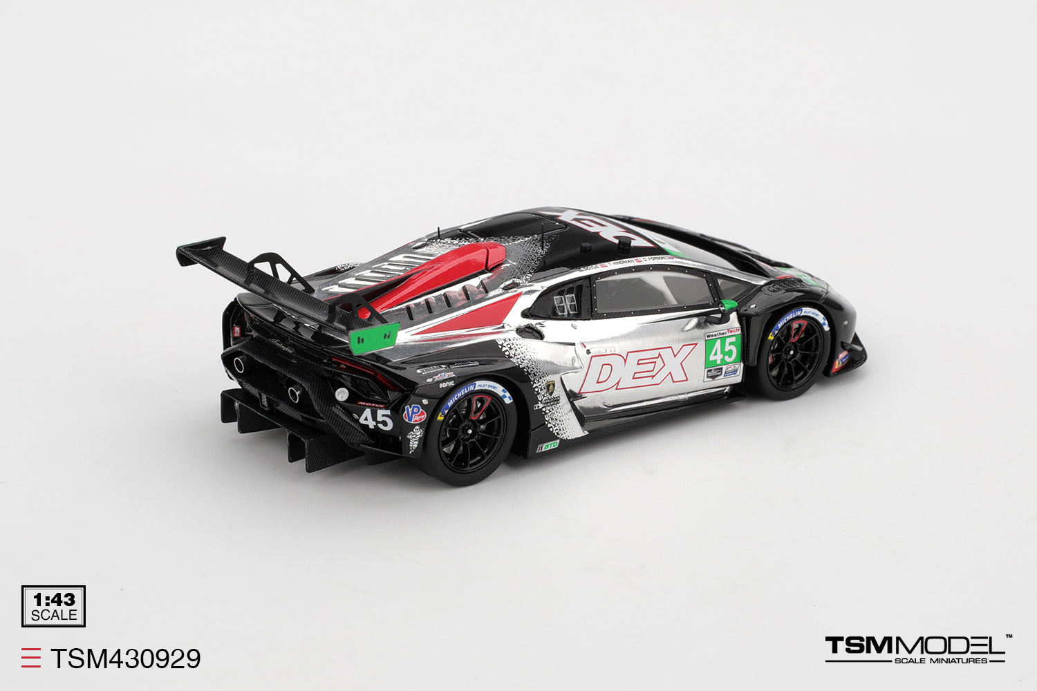 Lamborghini Huracan GT3 Evo2 No.45 Dex Wayne Taylor Racing 2025 IMSA Chevrolet Grand Prix Class Winner