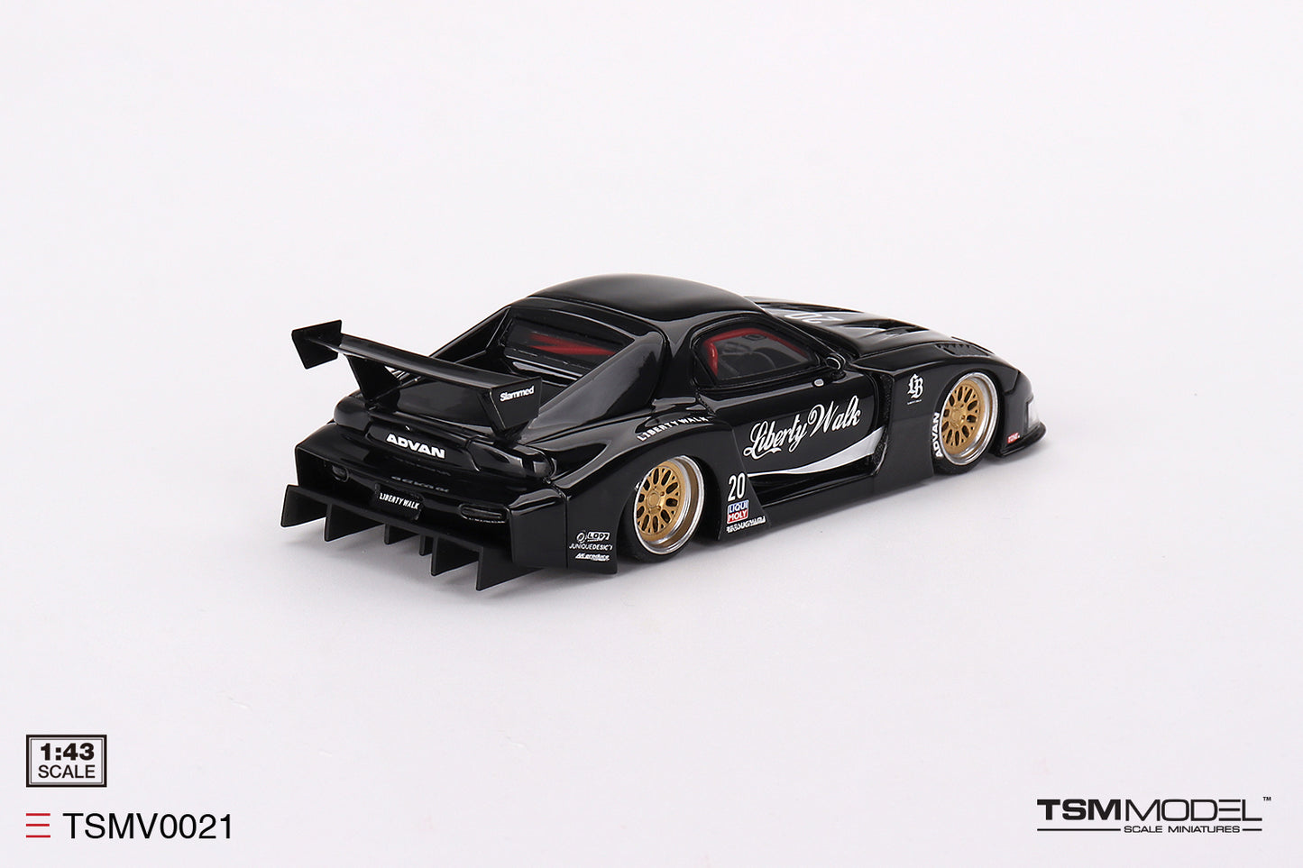 Mazda Rx-7 Lb-super Silhouette Liberty Walk Black