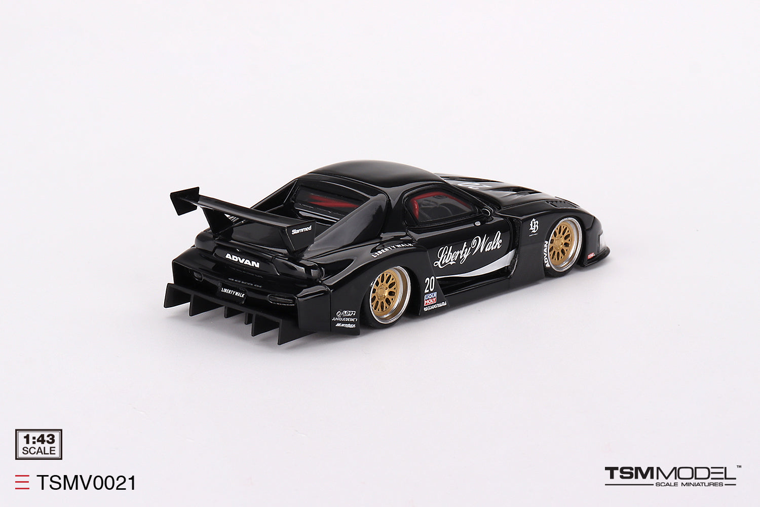 Mazda Rx-7 Lb-super Silhouette Liberty Walk Black