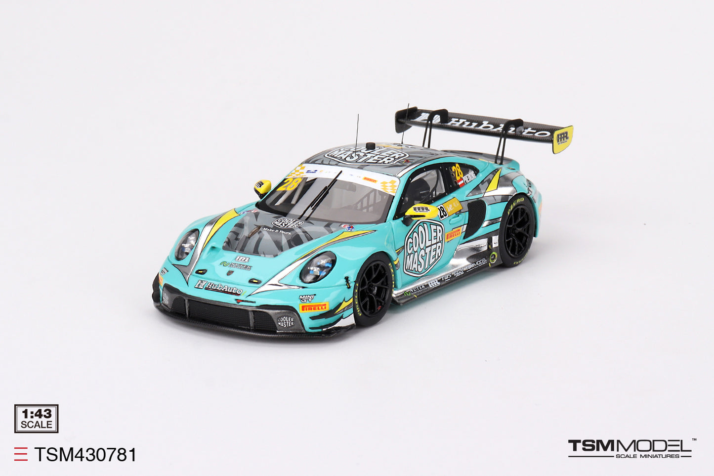 Porsche 911 GT3 R No.28 Hubauto Racing 2023 FIA GT World Cup Macau Grand Prix