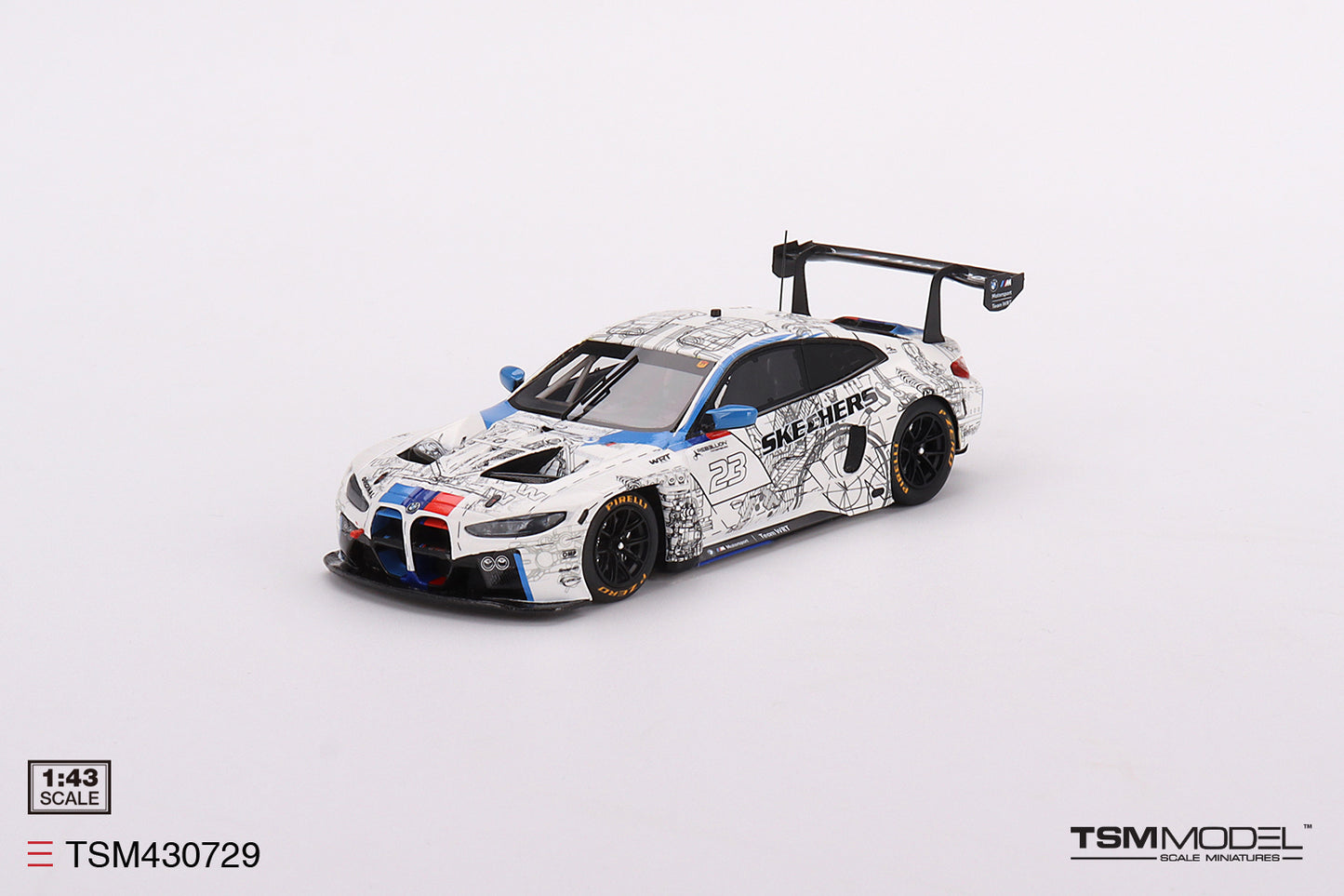 BMW M4 GT3 No.23 BMW M Team WRT Test Livery