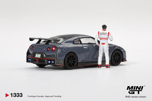 Nissan GT-R NISMO 2024 Tsukuba Production Car Lap Record with Matsuda Figure, Tsugio Matsuda Collection