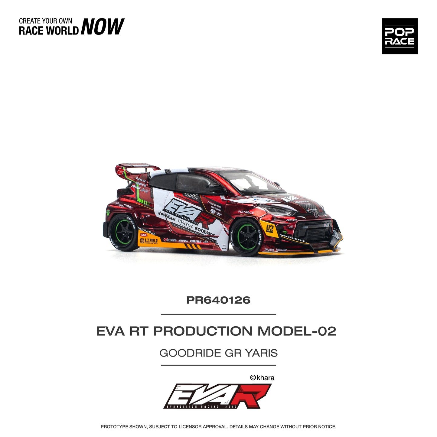 Toyota Yaris Pandem EVA RT Production Model-02 Goodride GR