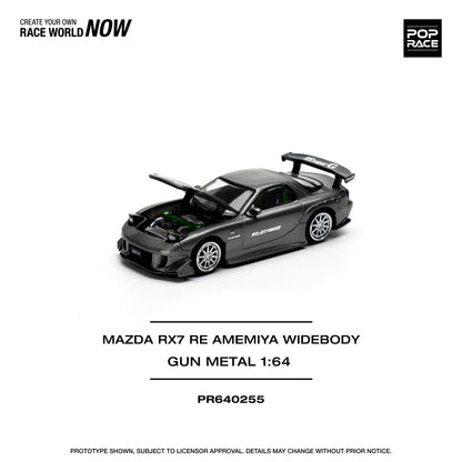 Mazda RX7 Re-Amemiya Gun-Metal