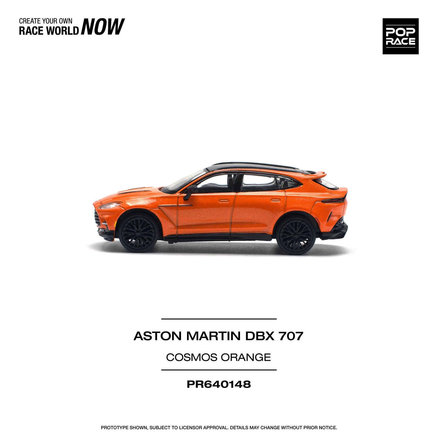 Aston Martin DBX 707 Cosmos Orange