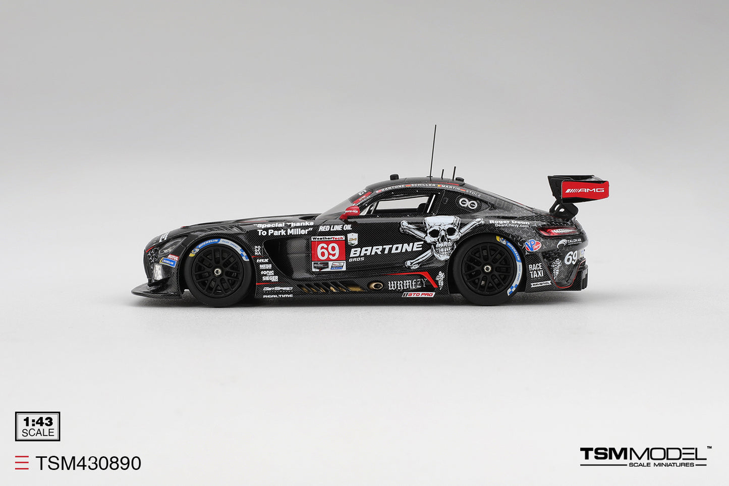 Mercedes-amg GT3 Evo No.69 Getspeed 2025 IMSA Daytona 24 Hrs