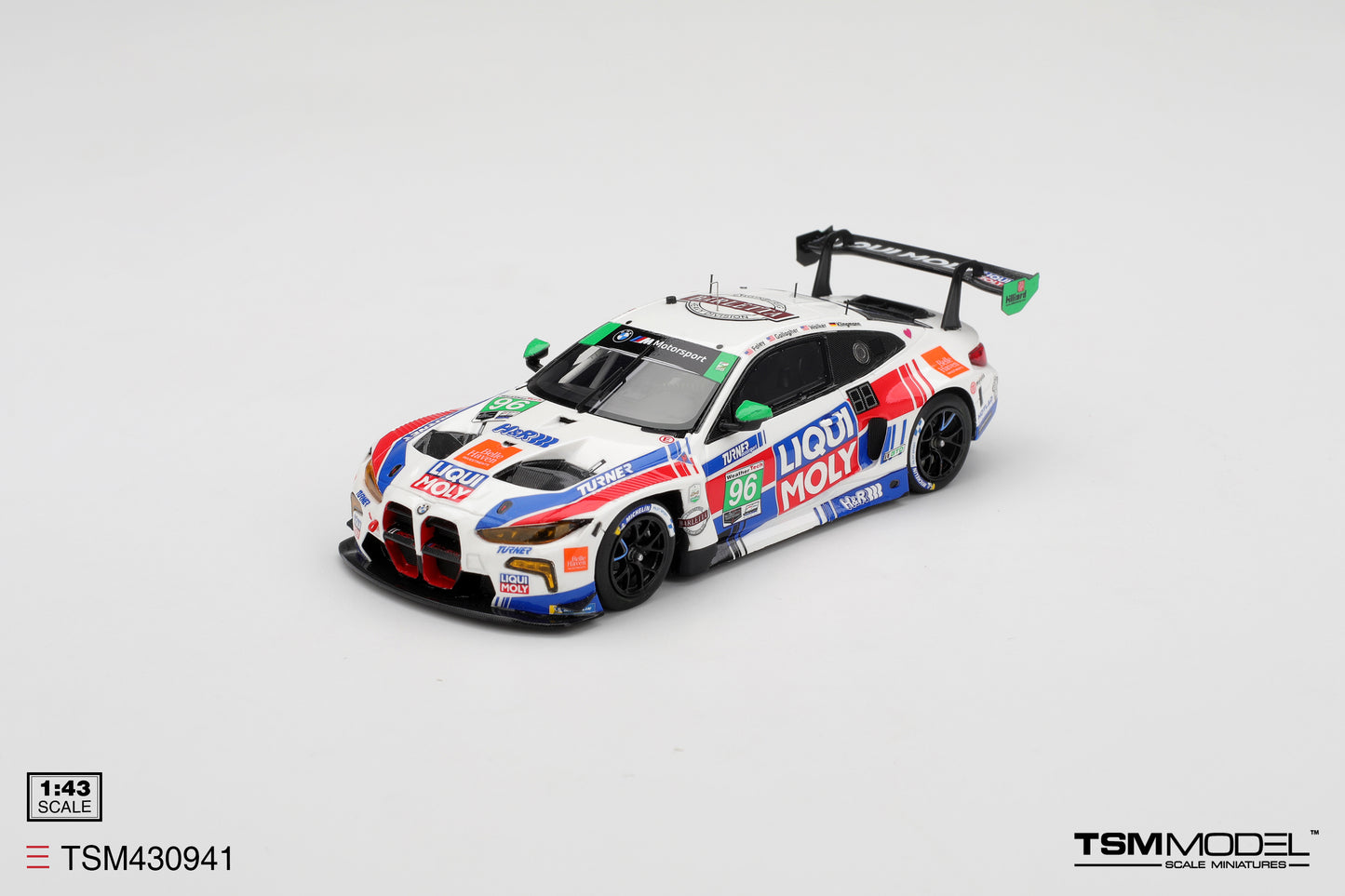 BMW M4 GT3 Evo No.96 Turner Motorsport 2025 IMSA Daytona 24 Hrs