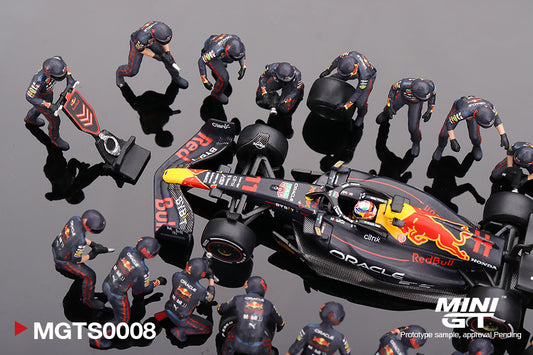 Oracle Red Bull RB18 No.11 S.Pérez Abu Dhabi GP F1 Pit Crew Set