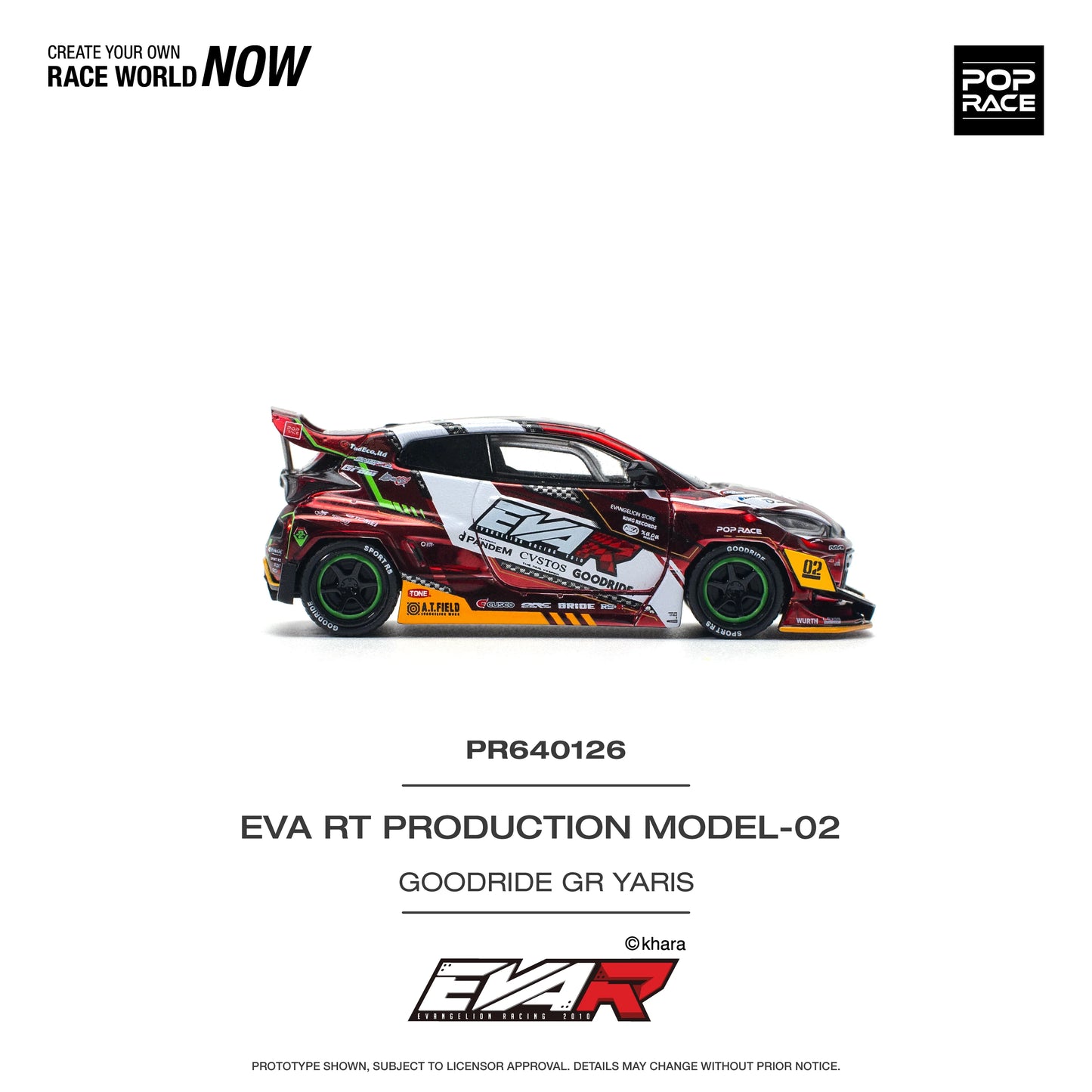 Toyota Yaris Pandem EVA RT Production Model-02 Goodride GR