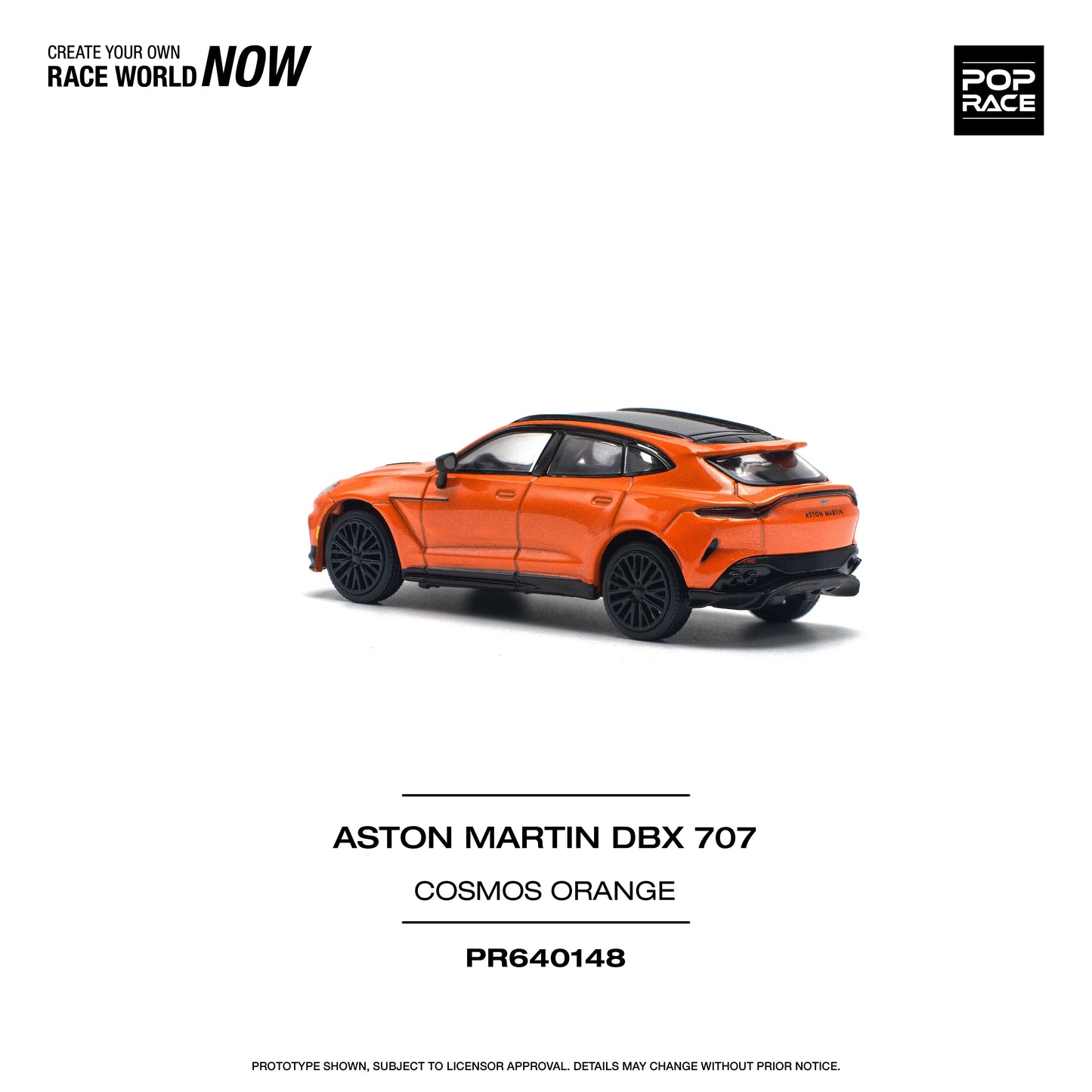 Aston Martin DBX 707 Cosmos Orange