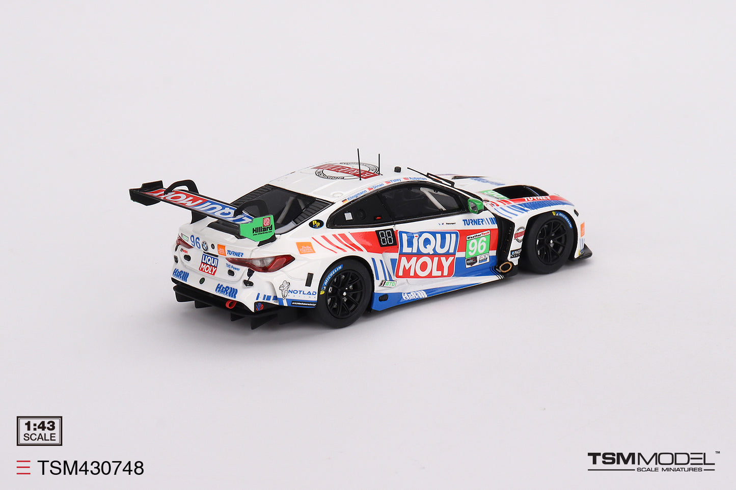 BMW M4 GT3 No.96 Turner Motorsports IMSA
