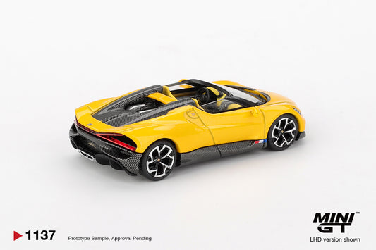 Bugatti W16 Mistral Yellow