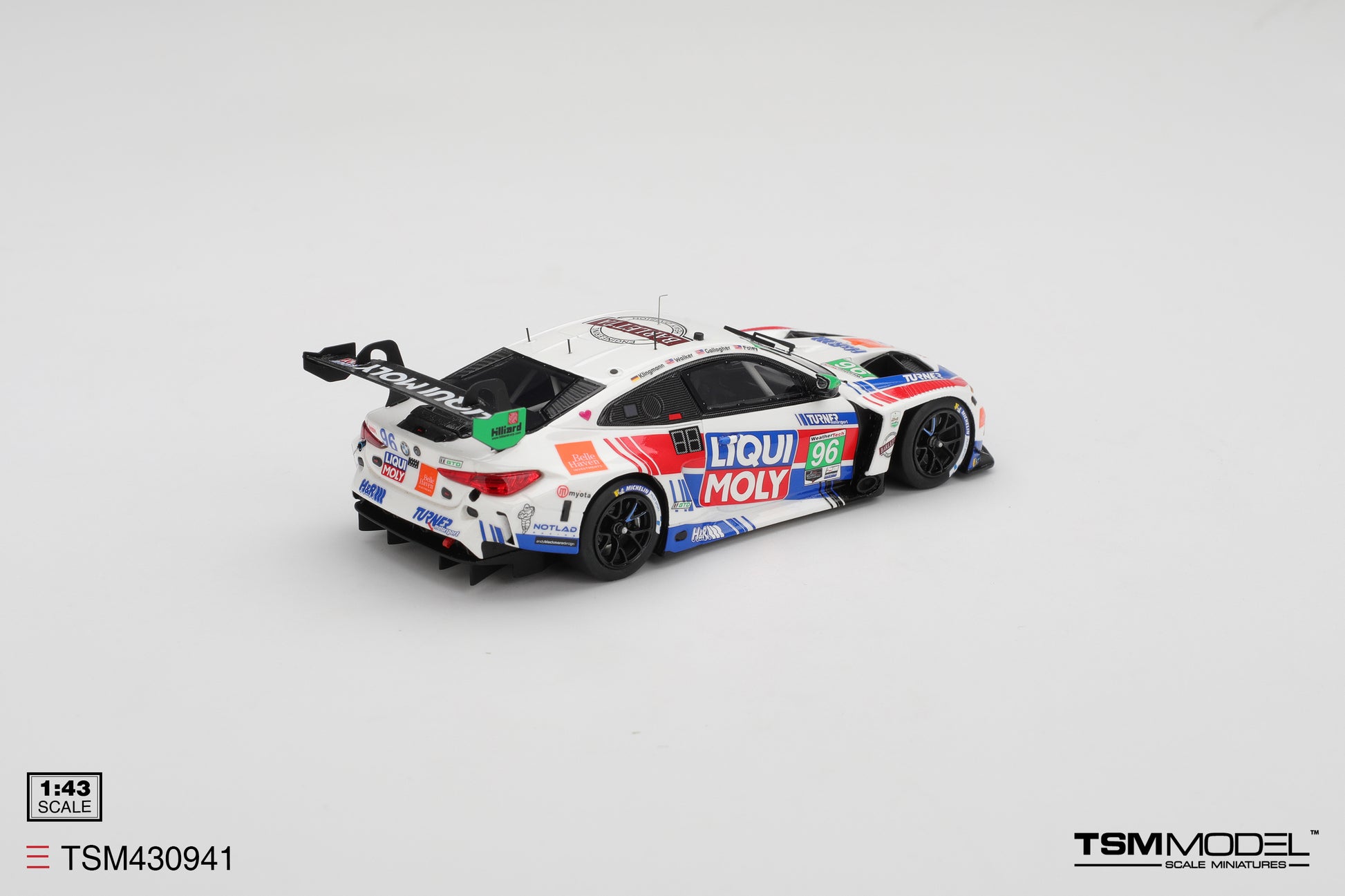 BMW M4 GT3 Evo No.96 Turner Motorsport 2025 IMSA Daytona 24 Hrs
