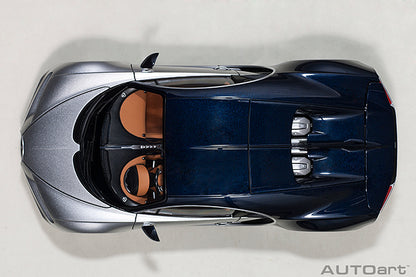 Bugatti Chiron 2017 Argent Silver Atlantic Blue