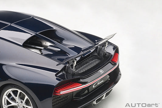 Bugatti Chiron 2017 Argent Silver Atlantic Blue