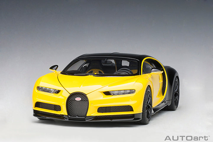 Bugatti Chiron Jaune Molsheim