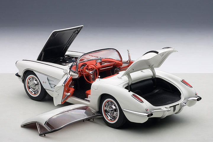 Chevrolet Corvette 1958 Snowcrest White