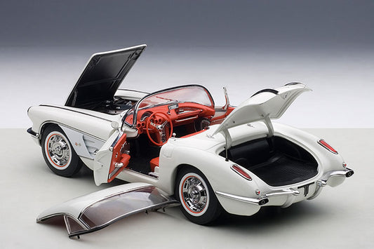 Chevrolet Corvette 1958 Snowcrest White