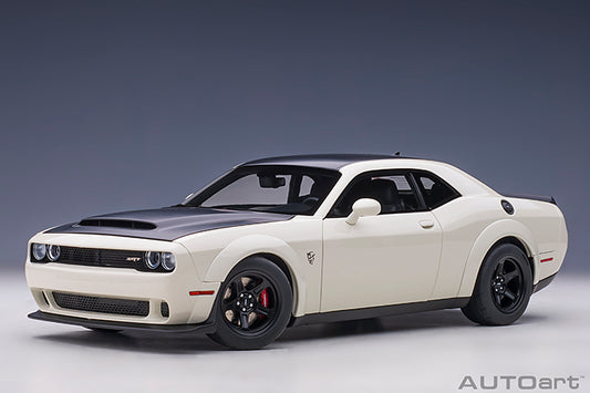 Dodge Challenger Demon SRT Knuckle White and Satin Black