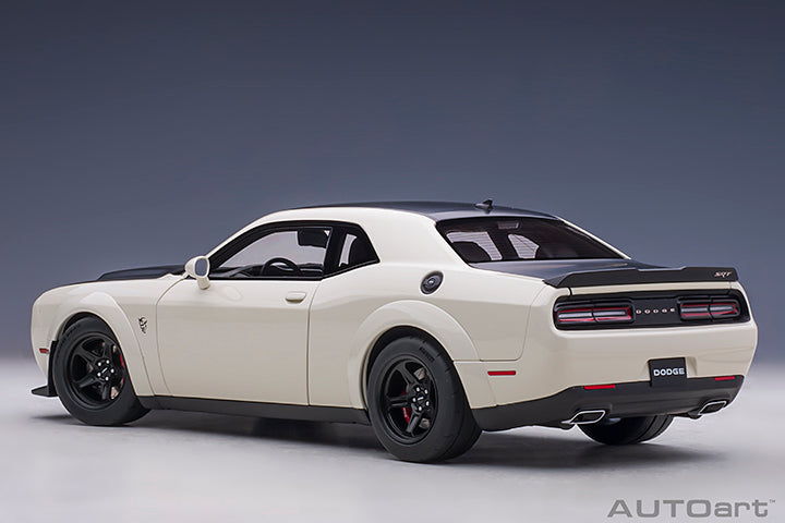 Dodge Challenger Demon SRT Knuckle White and Satin Black
