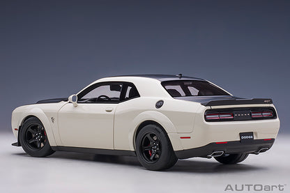 Dodge Challenger Demon SRT Knuckle White and Satin Black