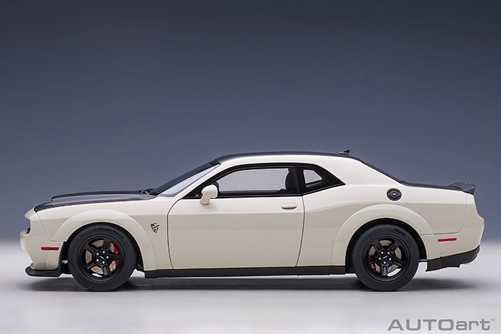 Dodge Challenger Demon SRT Knuckle White and Satin Black