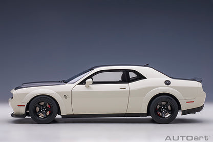 Dodge Challenger Demon SRT Knuckle White and Satin Black