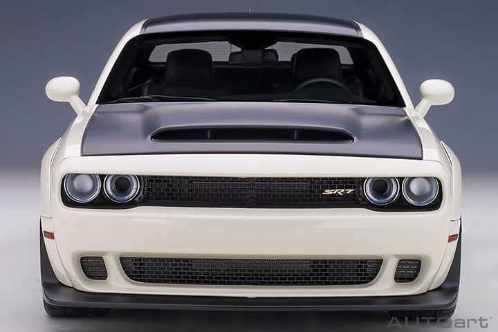 Dodge Challenger Demon SRT Knuckle White and Satin Black