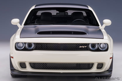 Dodge Challenger Demon SRT Knuckle White and Satin Black