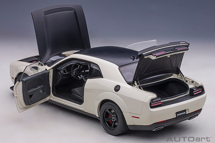 Dodge Challenger Demon SRT Knuckle White and Satin Black