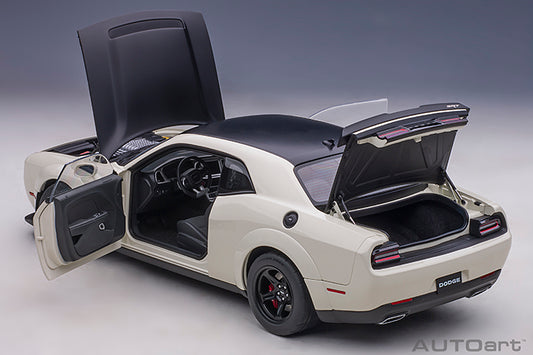 Dodge Challenger Demon SRT Knuckle White and Satin Black
