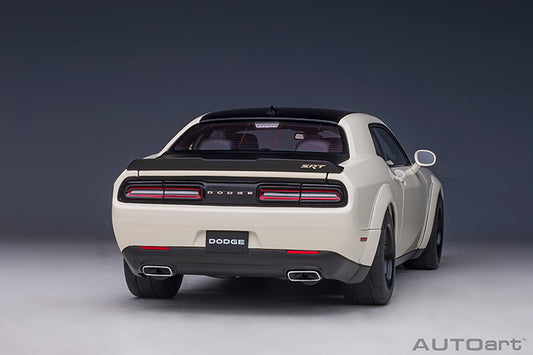 Dodge Challenger Demon SRT Knuckle White and Satin Black