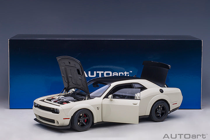 Dodge Challenger Demon SRT Knuckle White and Satin Black