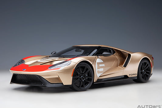 Ford GT Heritage Edition Holman Moody Gold/Red/White
