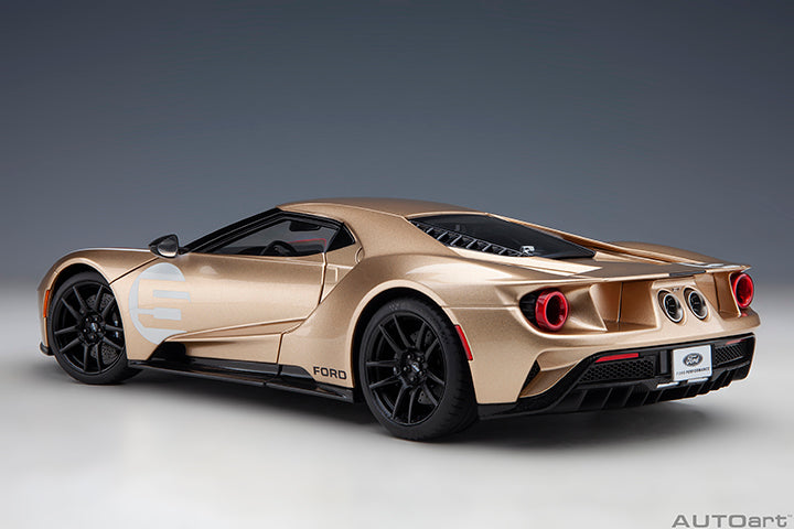 Ford GT Heritage Edition Holman Moody Gold/Red/White