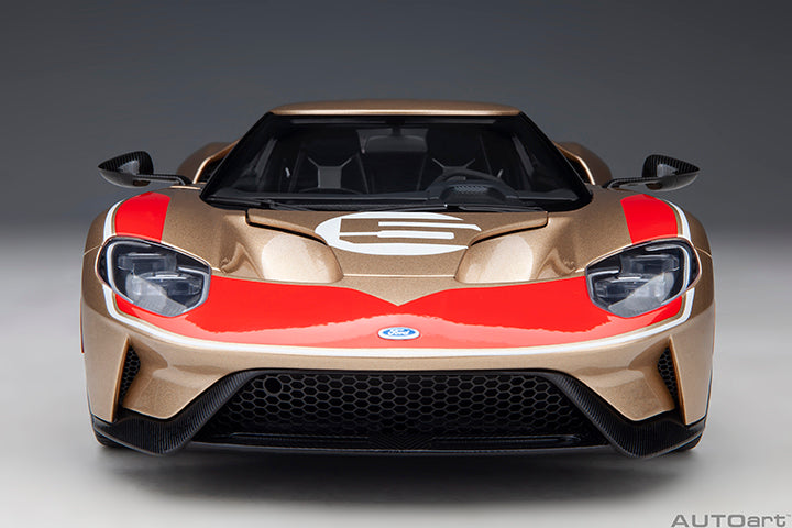 Ford GT Heritage Edition Holman Moody Gold/Red/White