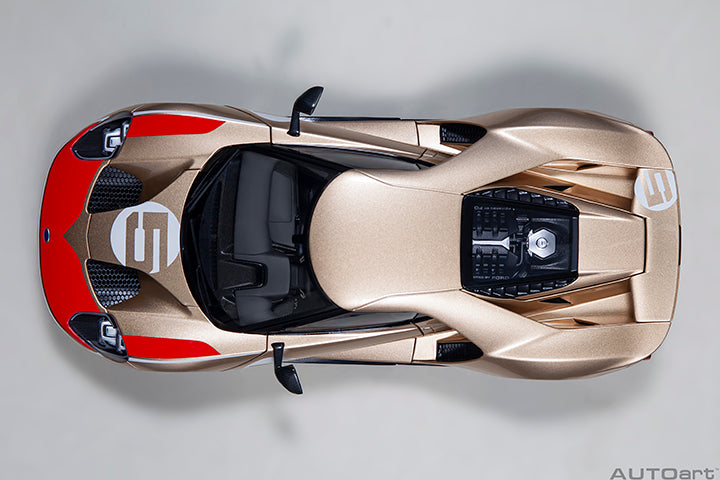 Ford GT Heritage Edition Holman Moody Gold/Red/White
