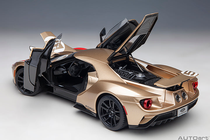 Ford GT Heritage Edition Holman Moody Gold/Red/White