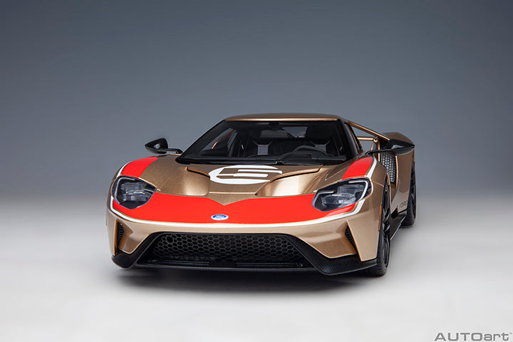 Ford GT Heritage Edition Holman Moody Gold/Red/White