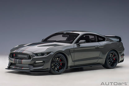 Ford Shelby GT-350R Lead Foot Grey with Black Stripes