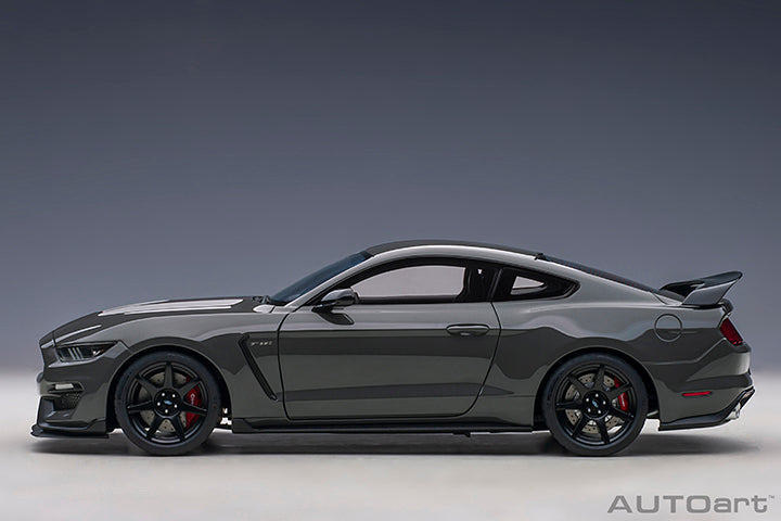 Ford Shelby GT-350R Lead Foot Grey with Black Stripes