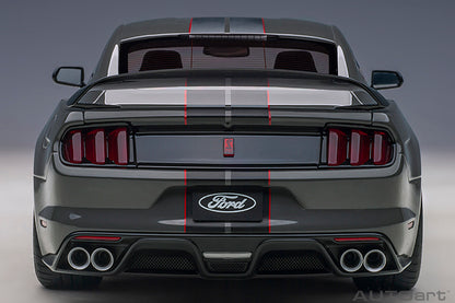 Ford Shelby GT-350R Lead Foot Grey with Black Stripes