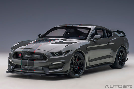Ford Shelby GT-350R Lead Foot Grey with Black Stripes