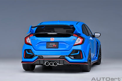 Honda Civic Type R FK8 Racing Blue Pearl