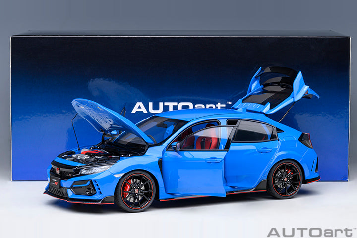 Honda Civic Type R FK8 Racing Blue Pearl
