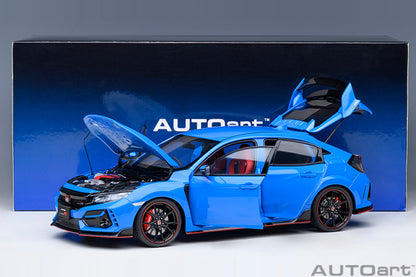 Honda Civic Type R FK8 Racing Blue Pearl
