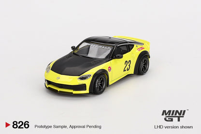 Nissan Z LB Nation Works Ikazuchi Yellow