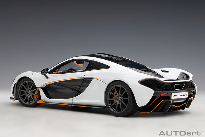 McLaren P1 Alaskan Diamond White