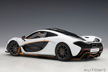 McLaren P1 Alaskan Diamond White