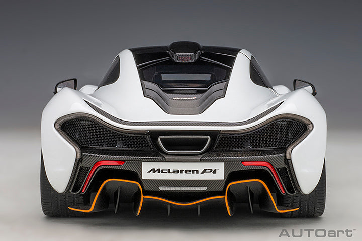 McLaren P1 Alaskan Diamond White